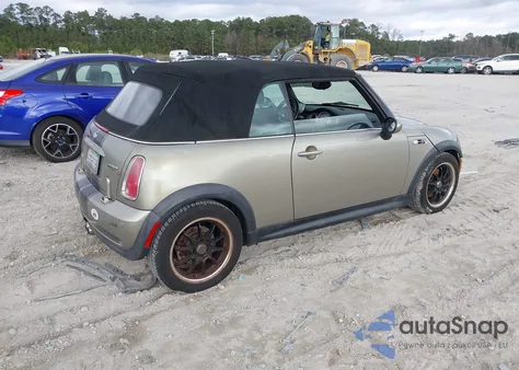 2008 Mini Cooper S из США, поврежденный, VIN WMWRH335X8TU81701